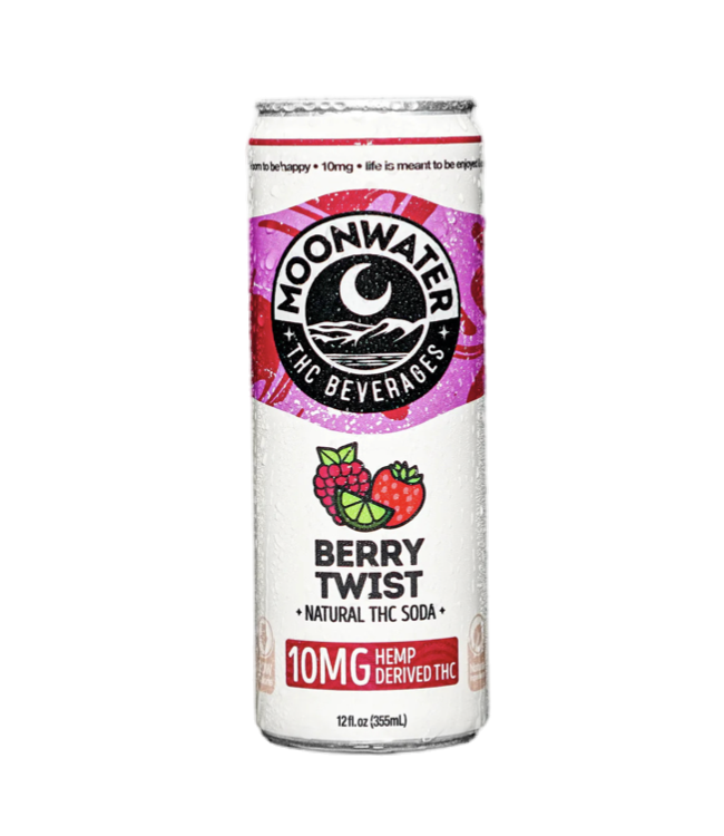 Moonwater Beverages Natural 10mg THC